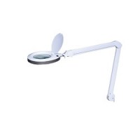 White LED Magnifying Lamp with one elbow joint, 3 diopters, 2 levels of brightness
